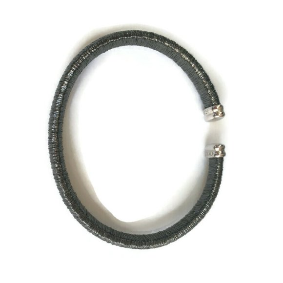 vicenza silver sterling 925 diamond cut bracelet - Picture 4 of 8